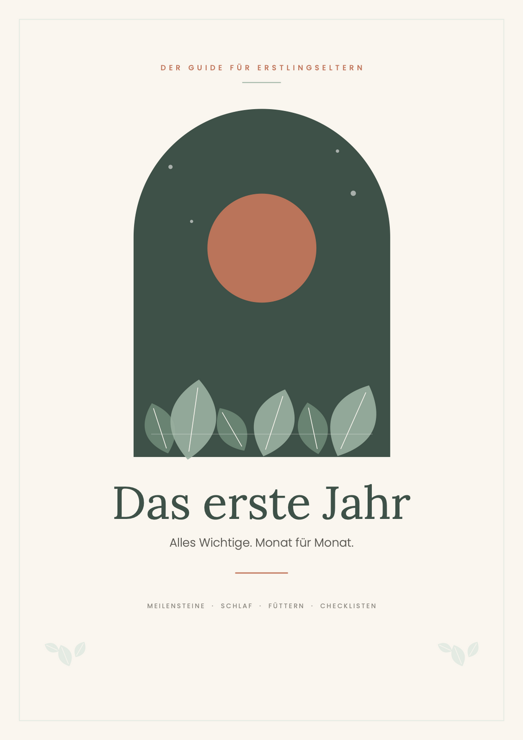 Cover des PDF-Guides „Das erste Jahr" von TinySteps