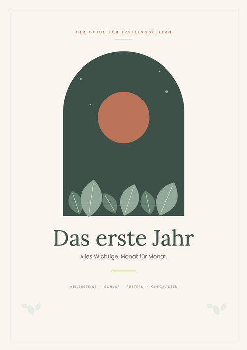 Cover des PDF-Guides „Das erste Jahr" von TinySteps